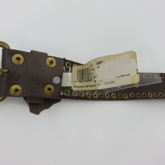 Mossimo Supply Co Women 2XL Multicolor Stud Genuine Leather Belt NEW 2009 NWT - Picture 7 of 11